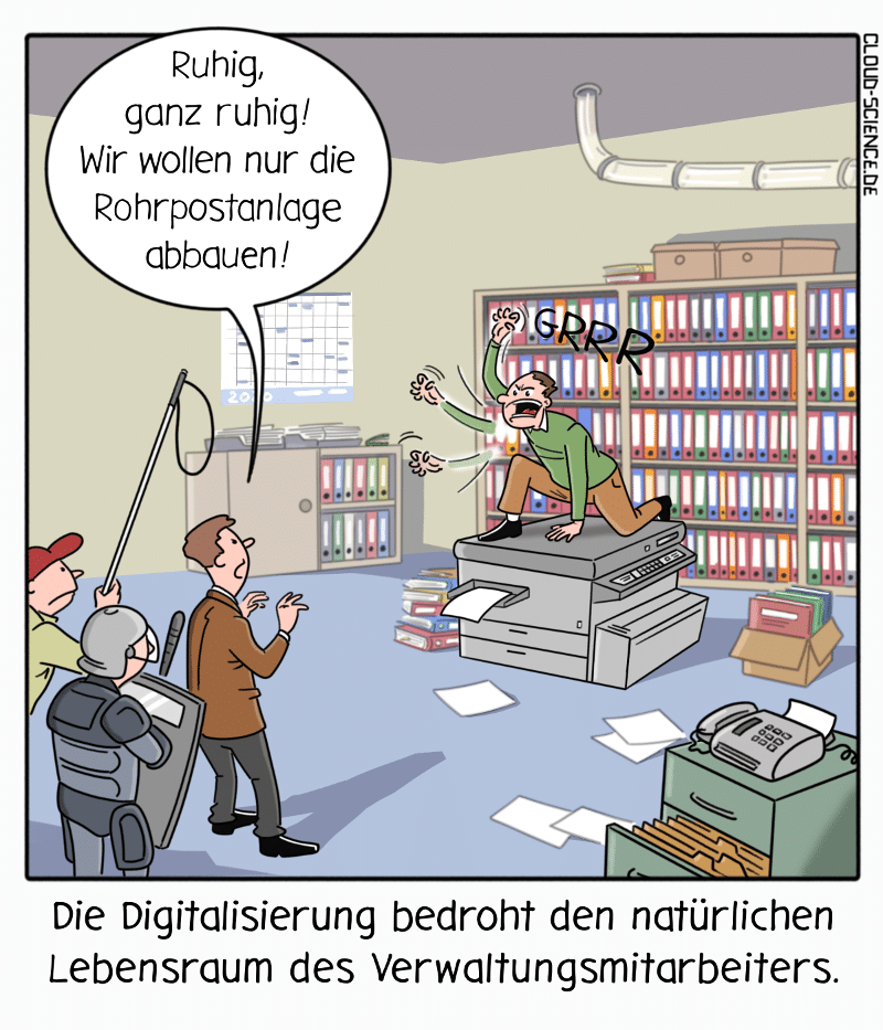 Digital Business Cartoons